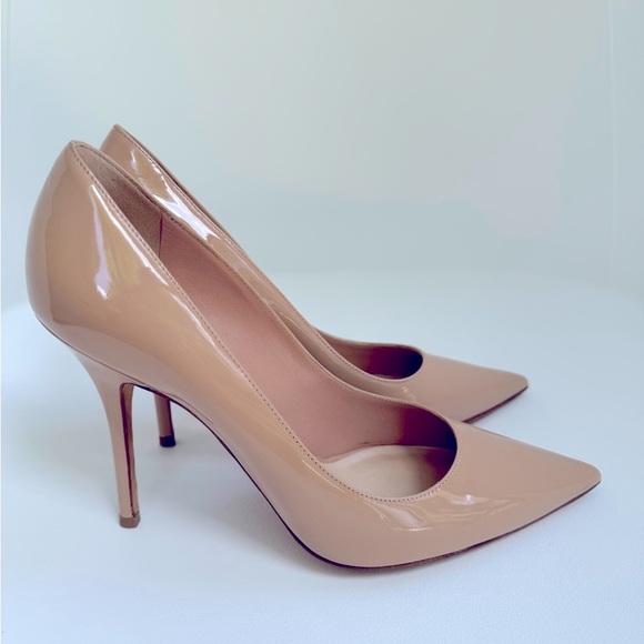 Dior Nude Patent Leather Heels